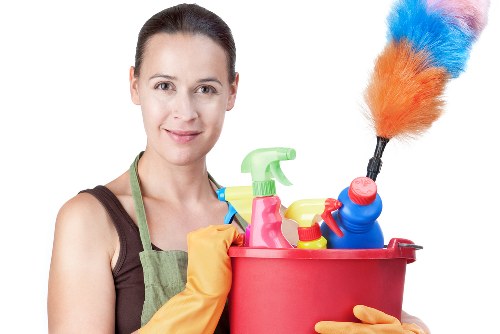 Shared apartment block communal area cleaning in Richmond