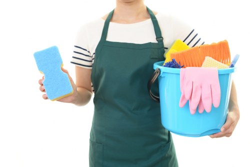 Local office cleaning service working in a Richmond commercial property