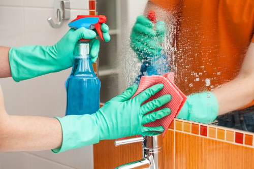 Professional house cleaning for a Richmond family home