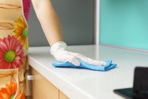 Professional cleaning of shared stairs and landings in Richmond