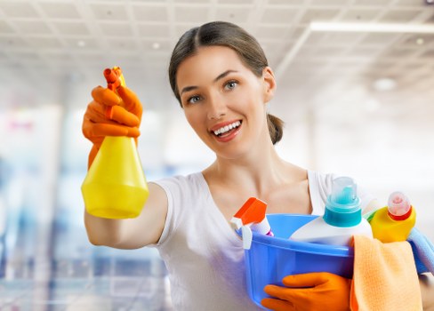 Clean and orderly living space maintained by Richmond Cleaner