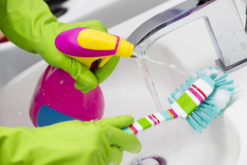 Professional cleaning of a Richmond retail or hospitality workspace