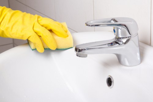 Kitchen and bathroom deep cleaning in Richmond property