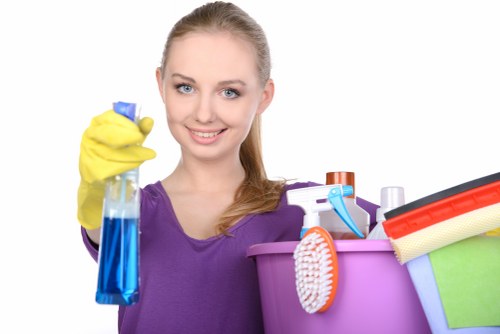 Kitchen and bathroom cleaning service in a Richmond property